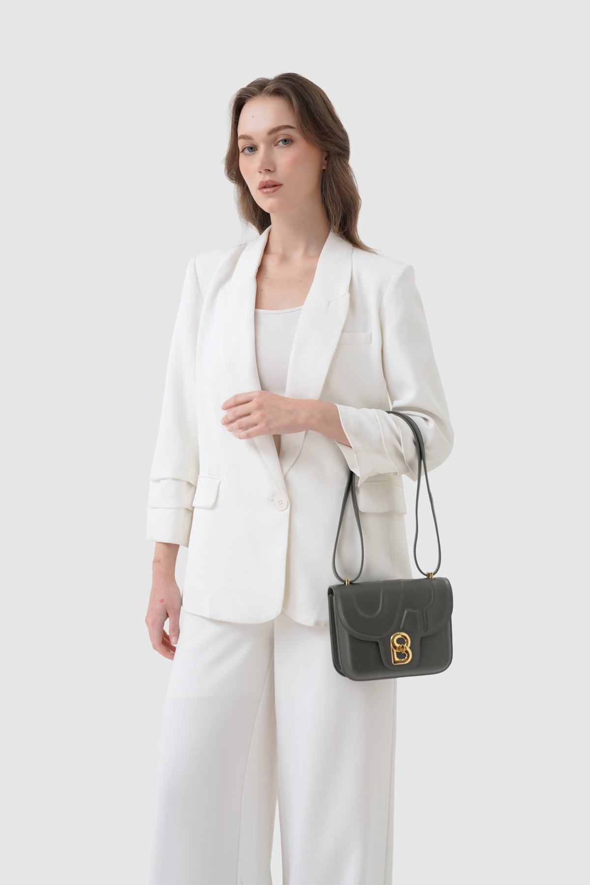 Alba Bag - Shiny Leather - Lava