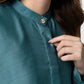 Tropical26 Batwing Shirt - Deep Teal