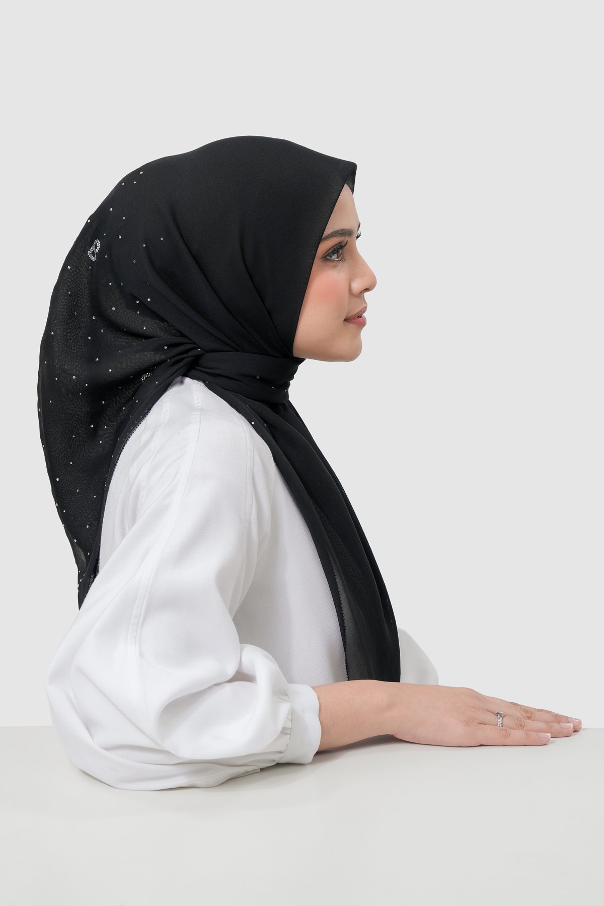 Everyday Glam Scarf - Black