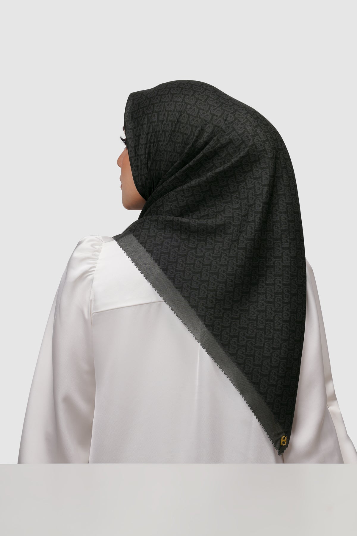 Bimu Twill Square - Charcoal