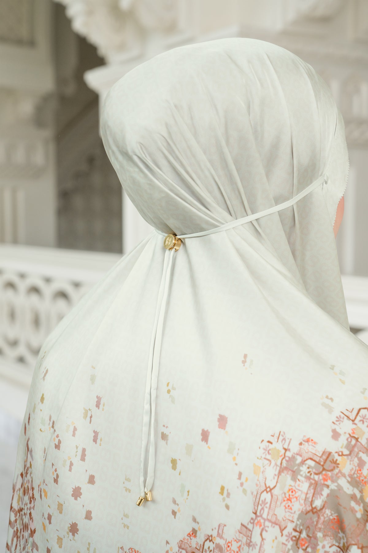 Moroccan Prayer Robe - Ivory