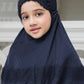 Safa Kids Prayer Robe - Navy