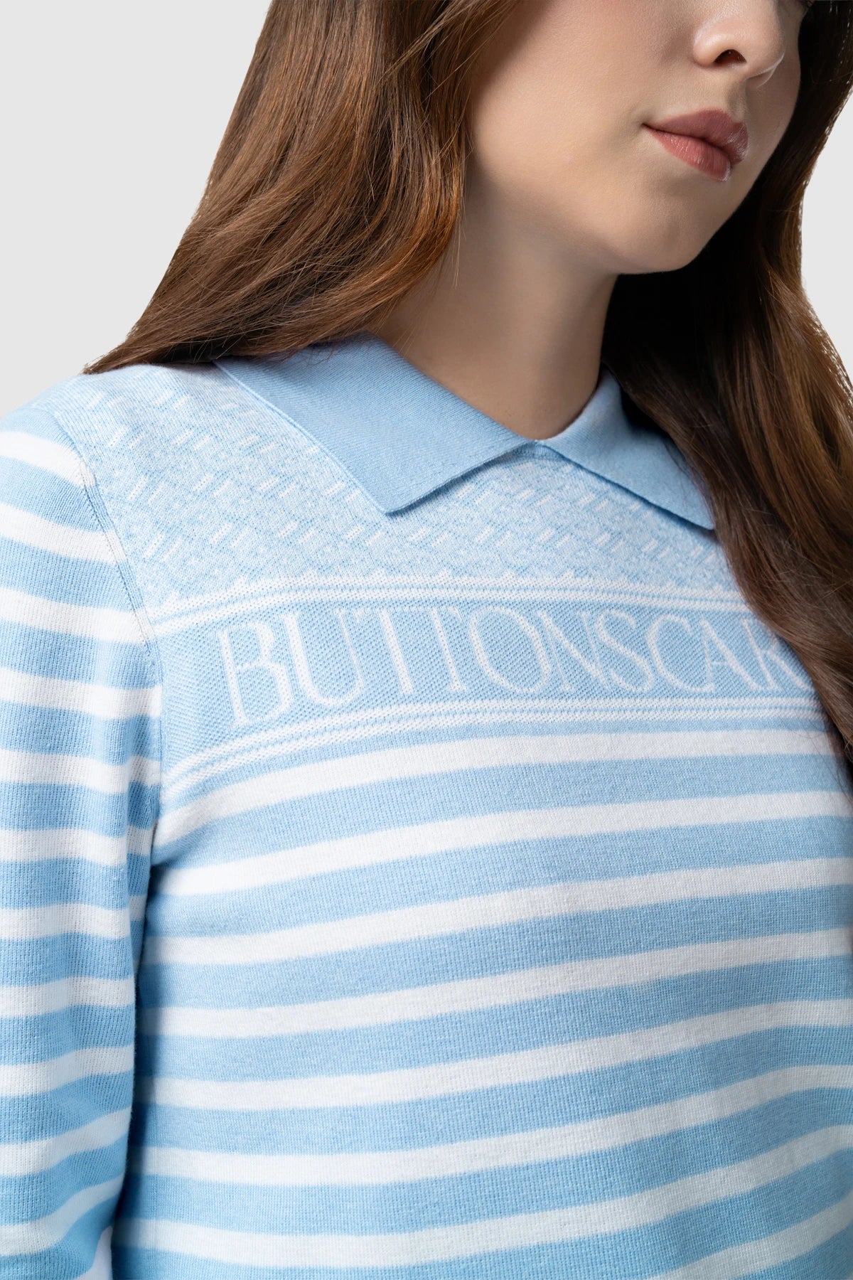 Tropical26 Polo Knit - Blue