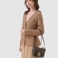 Alba Bag - Dark Mocha in Croco