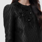 Signature Jacquard Beaded Blazer - Eclipse