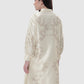 Signature Jacquard Printed Tunic - Ecru