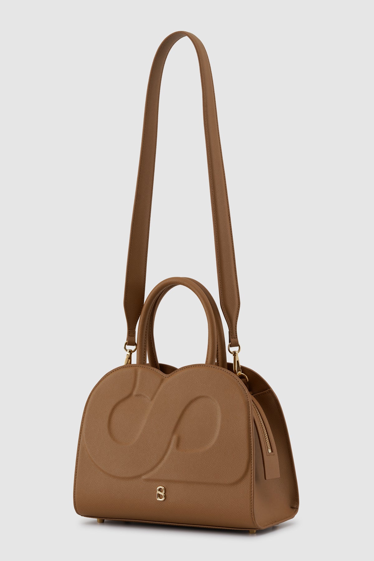 Joy Bag Medium - Saffiano Leather - Camel