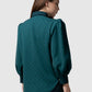 Tropical26 Puff Shirt - Deep Teal