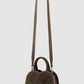 Joy Bag Small - Suede Leather - Dark Brown