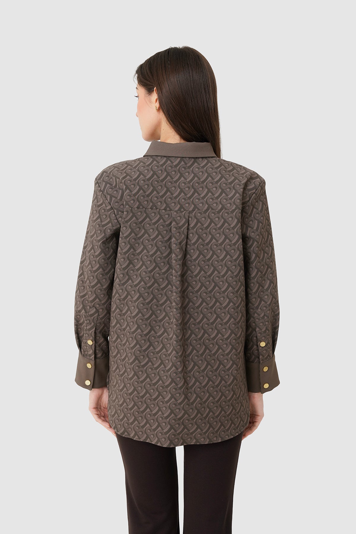 Bimu Monogram Basic Shirt - Chasen