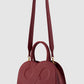 Joy Bag Medium - Saffiano Leather - Burgundy