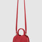 Joy Bag Small - Saffiano Leather - Lacca