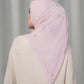 Everyday Glam Scarf - Dusty Pink