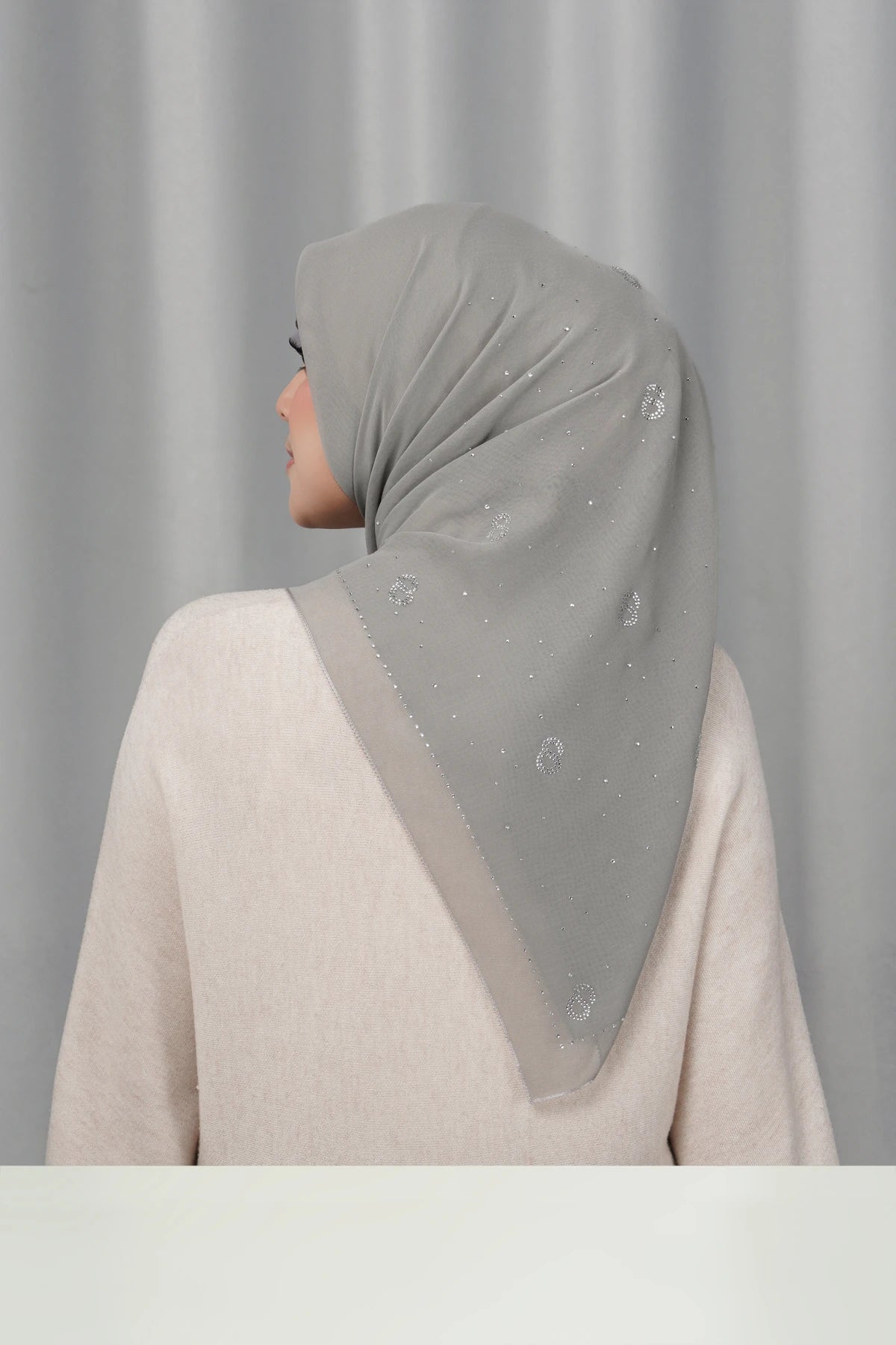 Everyday Glam Scarf - Stone