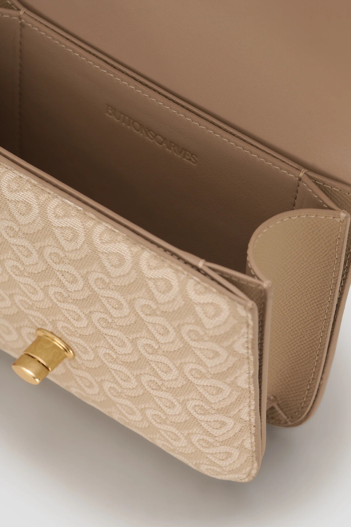 Alba Bimu Jacquard Bag - Beige