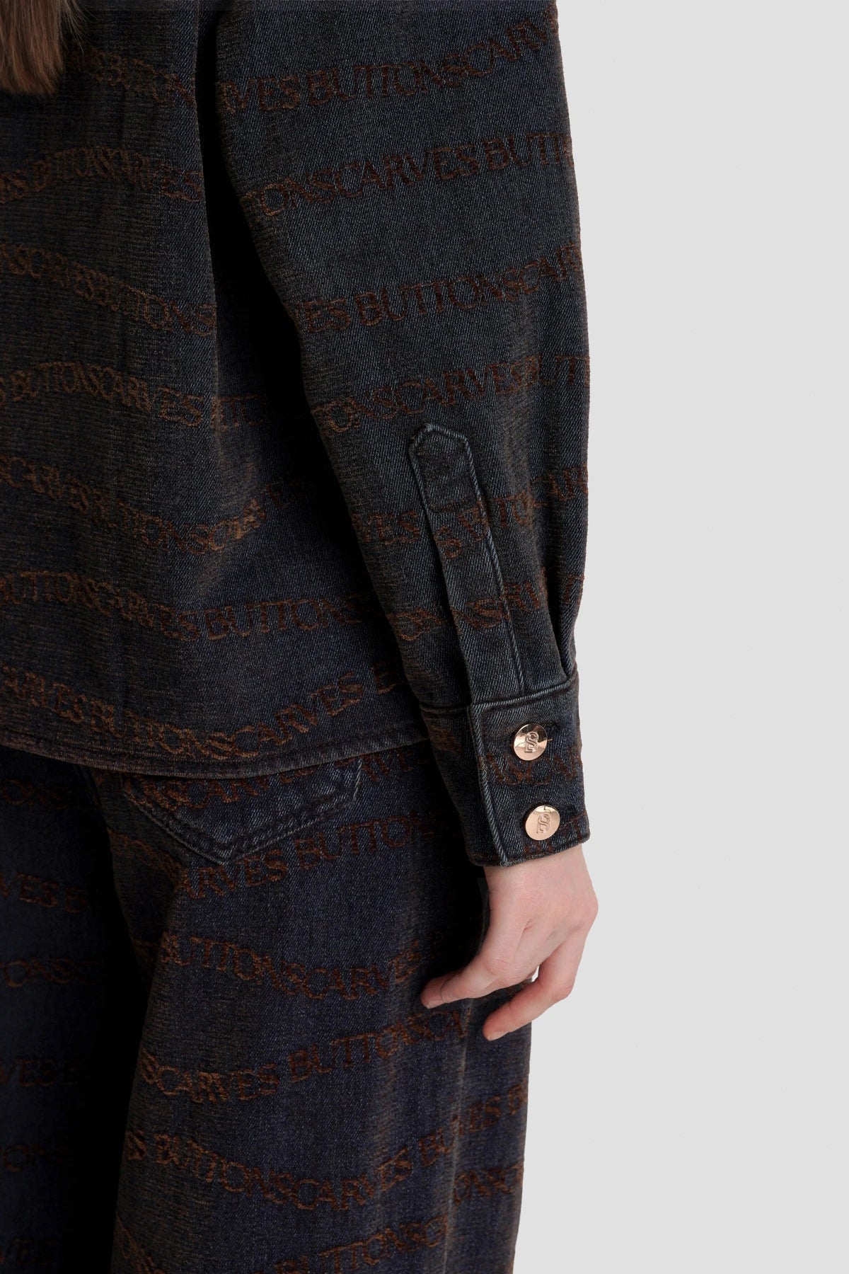 Alice Denim Shirt- Espresso Indigo