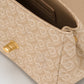 Alma Bimu Jacquard Bag Small - Beige