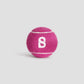 b padel racket set in pink by buttonscarves padel balls detail