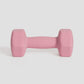 be active dumbbell in pink by buttonscarves 