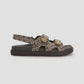 Bimu Double Strap Sandal - Brown