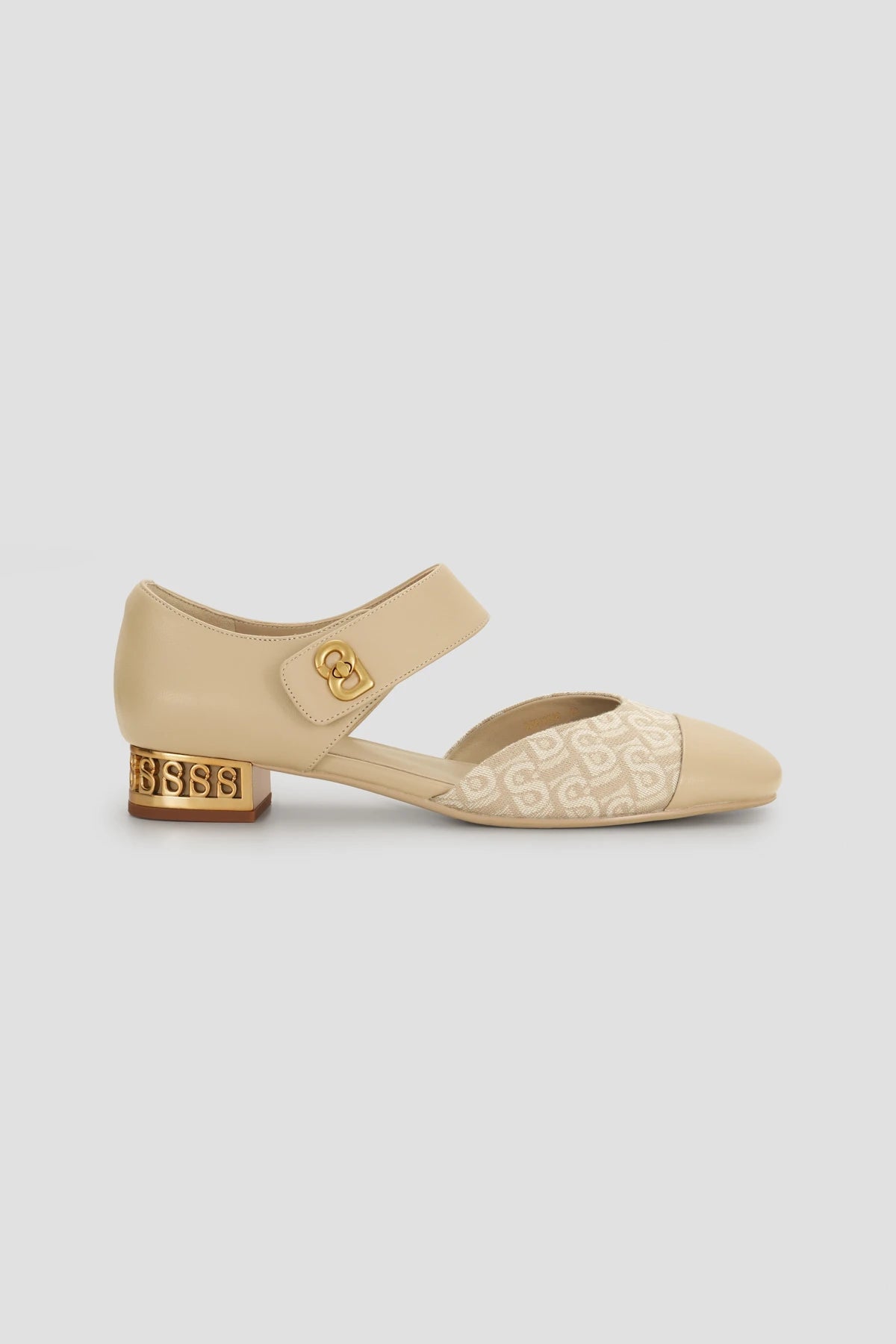 Bimu Strap Pump - Beige
