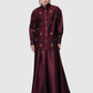 Deli Etoffe Overshirt - Maroon