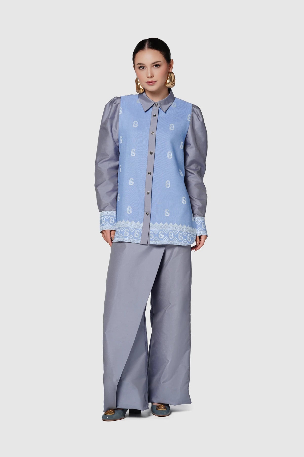 Deli Etoffe Shirt - Blue