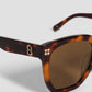 Emilie Sunglasses - Havana Brown
