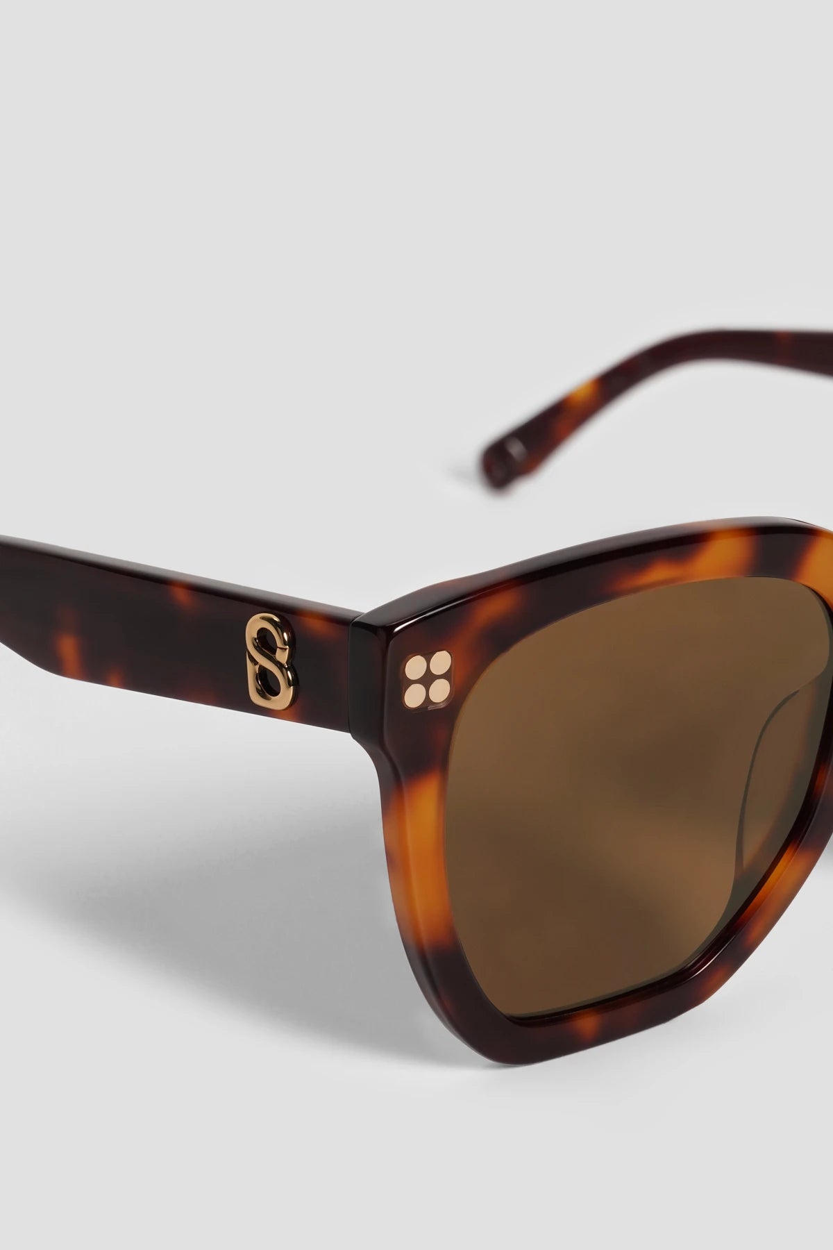 Emilie Sunglasses - Havana Brown