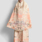 istanbul satin silk prayer robe in kebab by buttonscarves front view