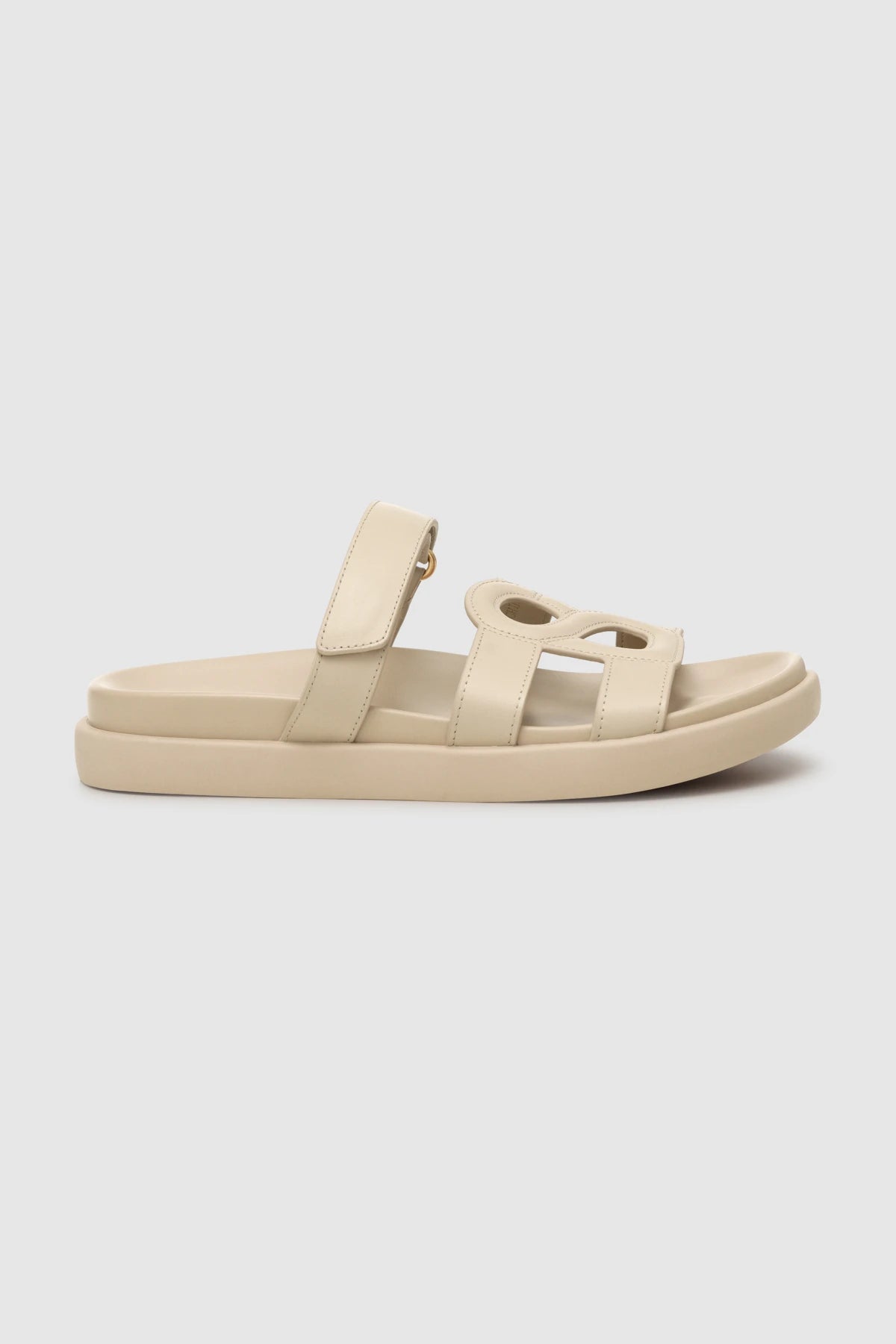 Kefi Signature Strap Sandal - Chalk
