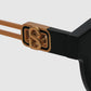 luca sunglasses in bronze by buttonscarves product detail