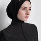 mona signature swimsuit in black by buttonscarves instant slip on detail