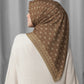 Songket Square - Cinnamon