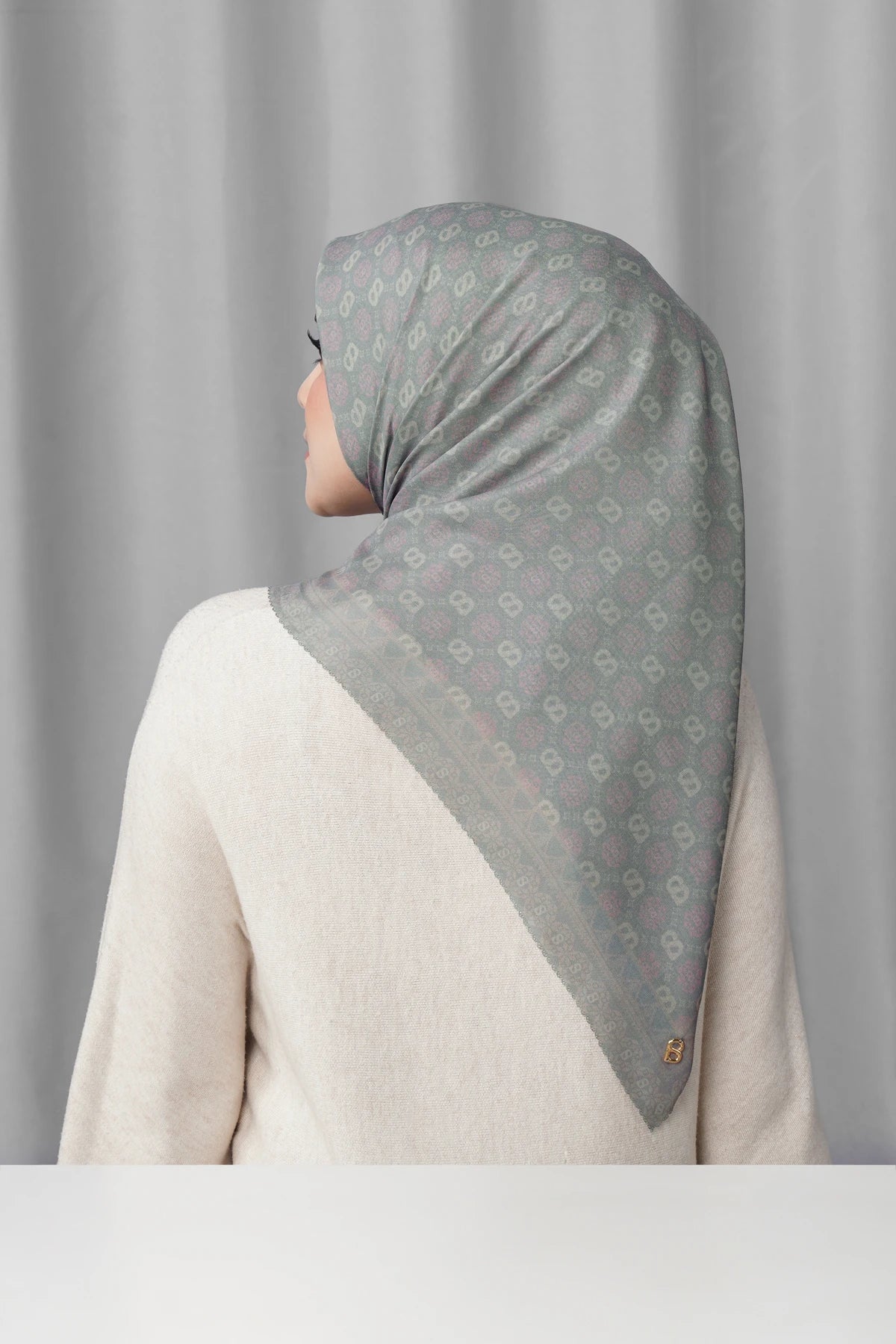 Songket Square - Fog