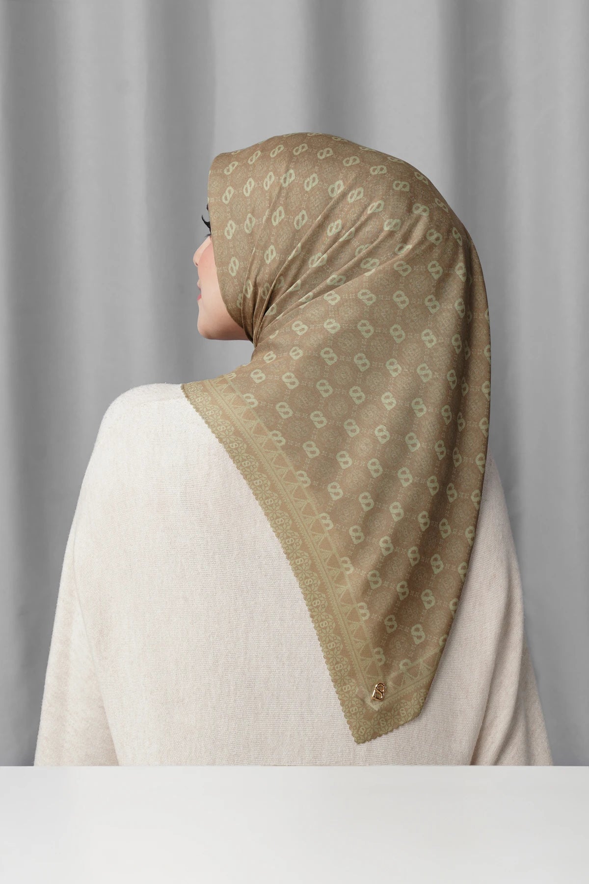 Songket Square - Ginger