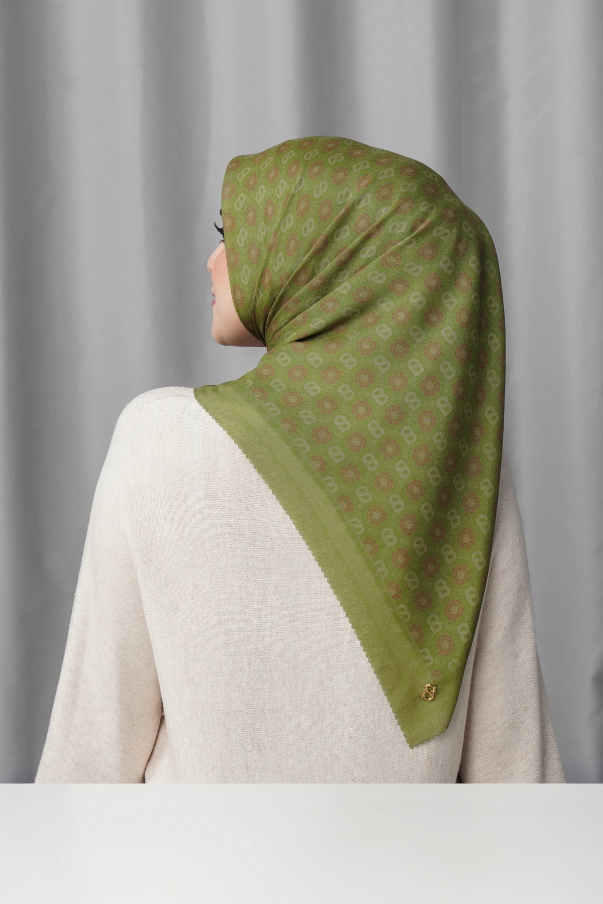 Songket Square - Palm
