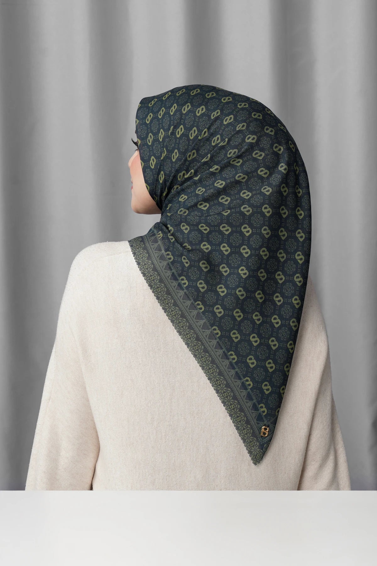 Songket Square - Peacock