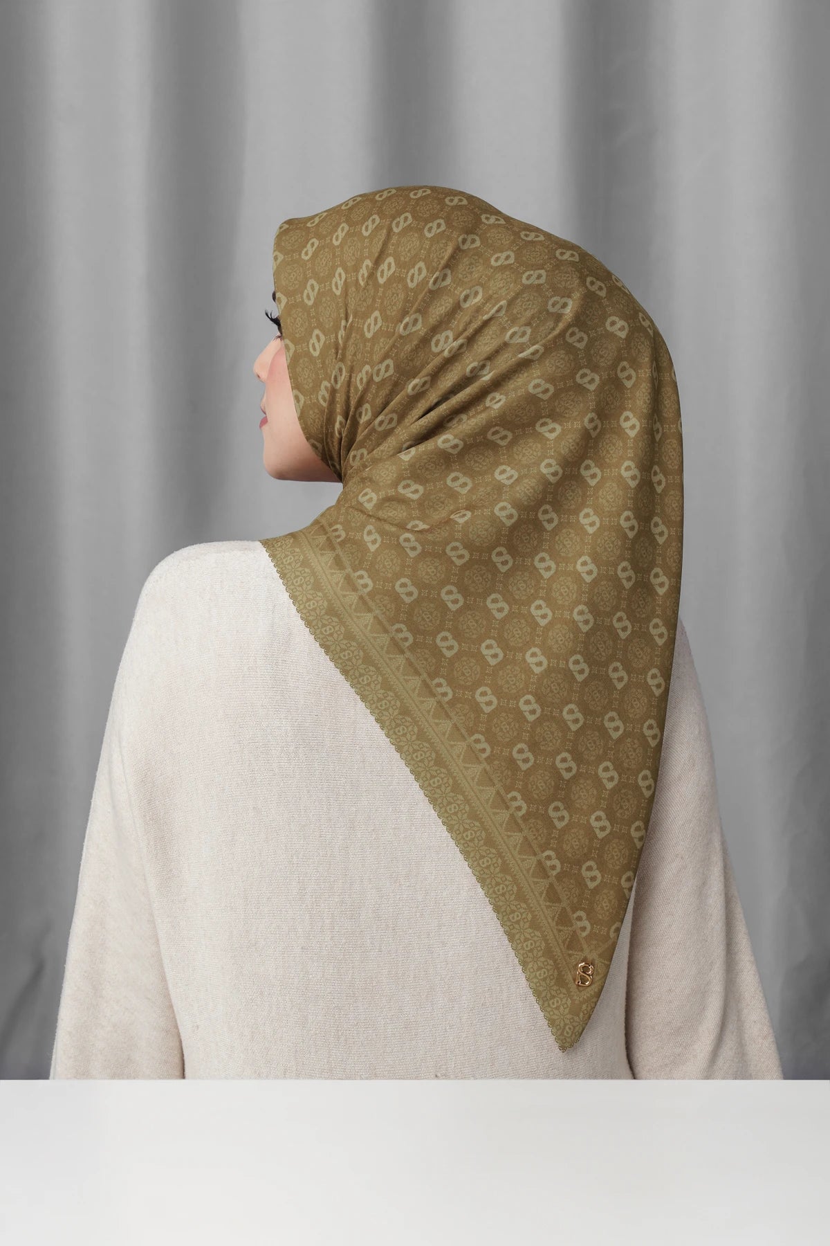 Songket Square - Peanut