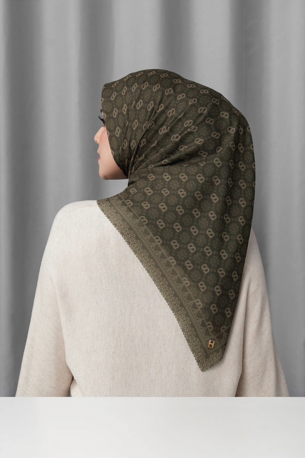 Songket Square - Wood