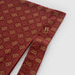 Songket Tie Back Square - Lychee
