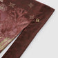 buttonscarves under the sea tie back square scarf king crab pattern detail