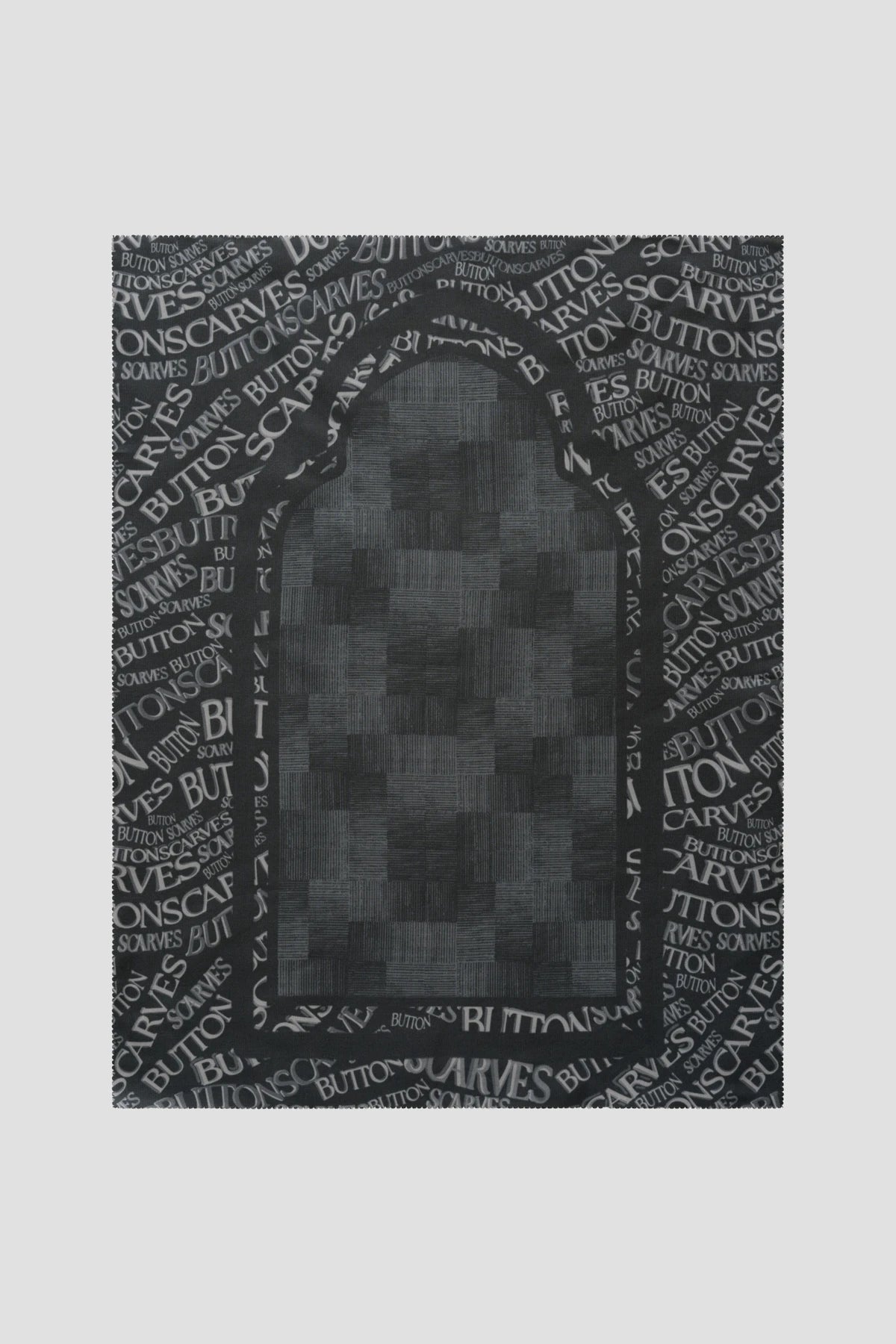 Waves Monogram Prayer Robe - Caviar