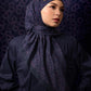 Samla de Fleur Tie Back Square - Baritone Blue