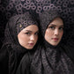 Samla de Fleur Tie Back Square - Black