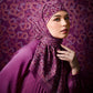 Samla de Fleur Tie Back Square - Boysenberry
