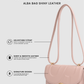 Alba Bag - Shiny Leather - Rosebud