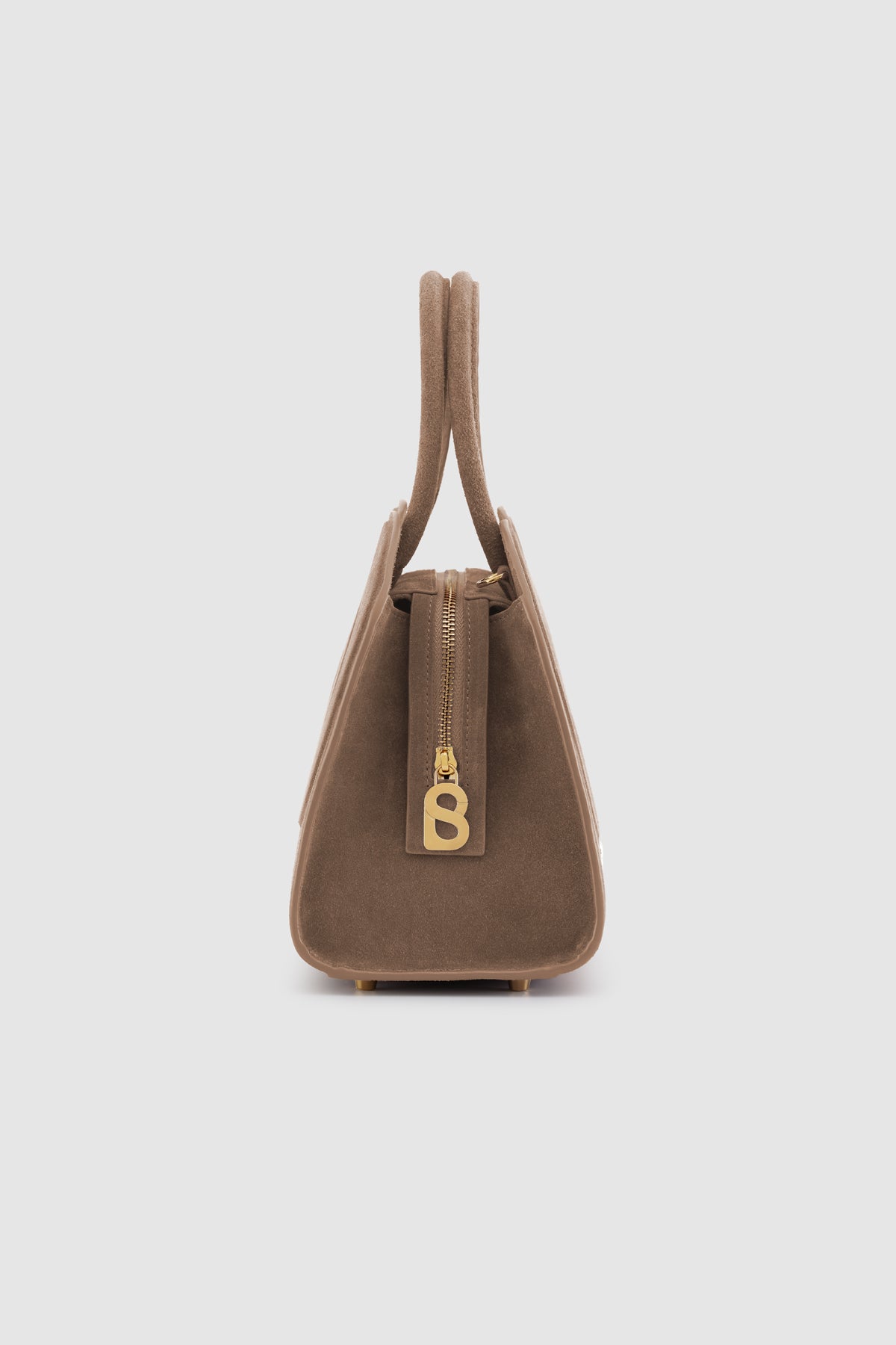 Joy Bag Medium - Suede Leather - Soil