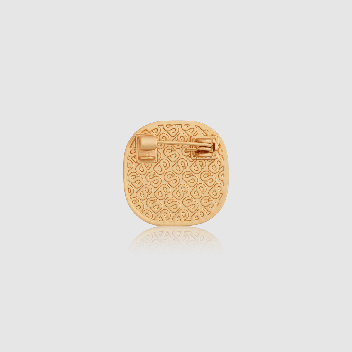 Square Pin Brooch Package - Gold