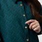 Tropical26 Puff Shirt - Deep Teal